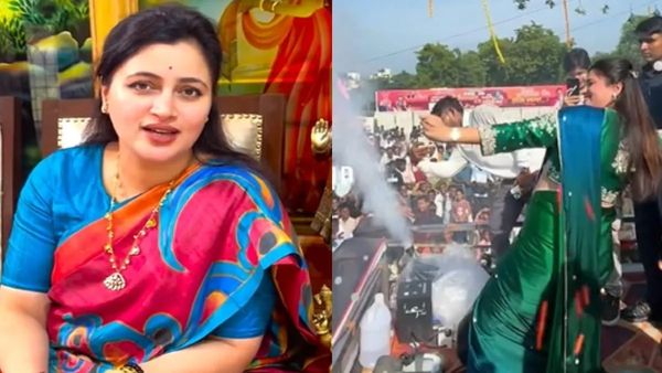 Navneet rana video : ભાજપની ખૂબસૂરત નેતાનો વીડિયો વાયરલ, પુષ્પા સ્ટાઈલમાં જોવા મળી