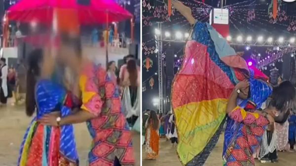 વડોદરાના યુનાઇટેડ વે ગરબામાં કપલનો કિસિંગ વીડિયો વાયરલ થતા વિવાદ