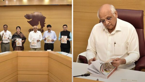 ગાંધીનગર: CM ભૂપેન્દ્ર પટેલે 'ગુજરાત દીપોત્સવી અંક વિક્રમ સંવત- 2081'નું વિમોચન કર્યું