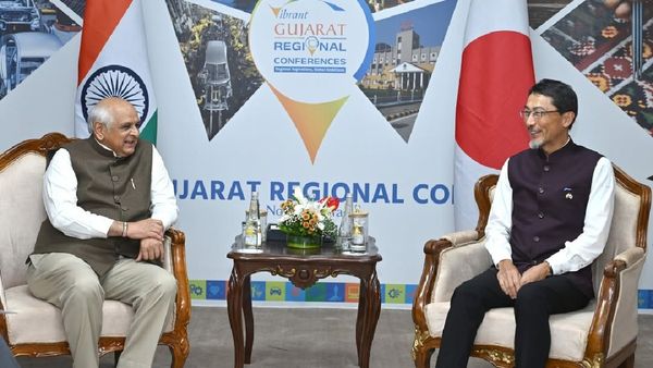 મહેસાણામાં પ્રથમ વાઇબ્રન્ટ ગુજરાત રિજનલ કોન્ફરન્સ: જાપાનના રાજદૂત સાથે CM ભૂપેન્દ્ર પટેલની મહત્વપૂર્ણ બેઠક