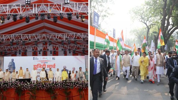 સરદાર@150 યુનિટી માર્ચ: CM ભૂપેન્દ્ર પટેલે કરમસદથી કેવડિયા સુધી રાષ્ટ્રીય પદયાત્રાને ફ્લેગ ઓફ આપી પ્રસ્થાન કરા