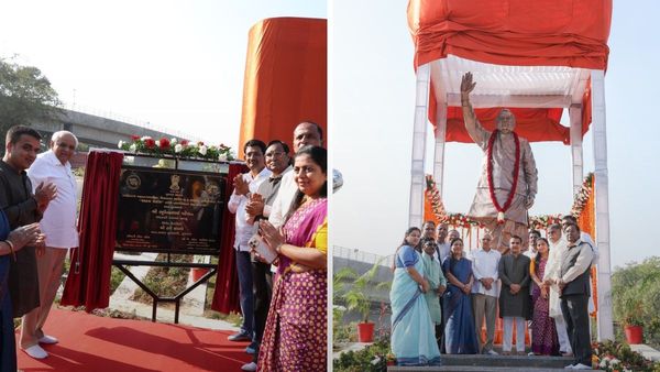 ગાંધીનગરમાં પૂર્વ વડાપ્રધાન અટલ બિહારી વાજપેયીની પ્રતિમાનું CM ભૂપેન્દ્ર પટેલના હસ્તે અનાવરણ