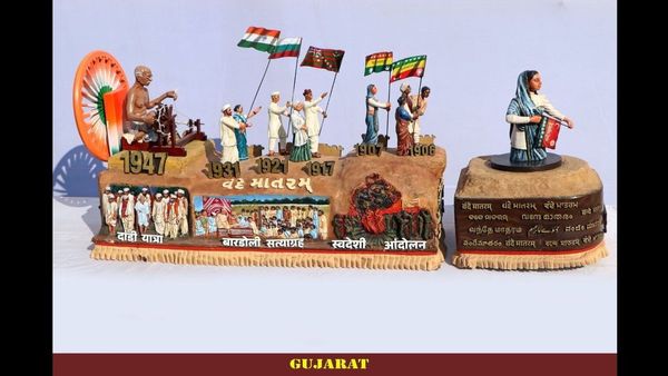77મા ગણતંત્ર દિવસ પર ગુજરાતની ઝાંખી બની આકર્ષણનું કેન્દ્ર, ‘વંદે માતરમ’થી જોવા મળી તિરંગાની ઐતિહાસિક યાત્રા