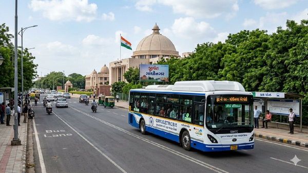 ગાંધીનગરમાં PM ઇ-બસ સેવા હેઠળ શરૂ થશે 100 ઈ-બસ