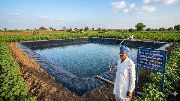 ખેત તલાવડી બનાવવા ઈચ્છતા ખેડૂતો માટે મોટા સમાચાર, સરકાર મફત આપશે આ વસ્તુ