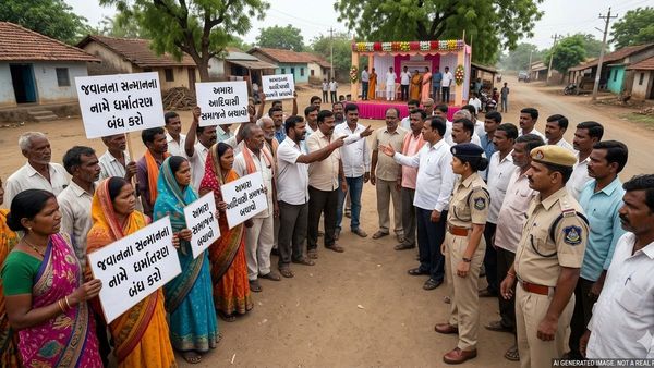 નવસારીના સરામાં ધર્માનંતરણને લઈને હંગામો, જાણો શું છે પુરો વિવાદ?