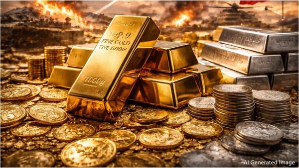 Gold Rate Today: યુદ્ધ વચ્ચે સોનામાં મોટો ઘટાડો, 7000 રુપિયા સસ્તું, કેમ ઘટી રહ્યા છે ભાવ? જાણો લેટેસ્ટ કિંમત