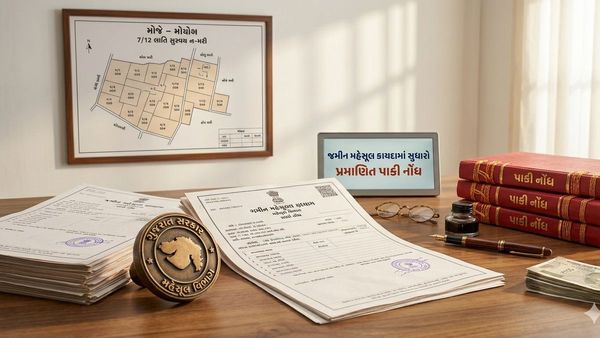 હવે જમીનના દસ્તાવેજો માટે મહિનો રાહ નહીં જોવી પડે, સરકારે નોટીસનો ટાઈમ ઘટાડ્યો