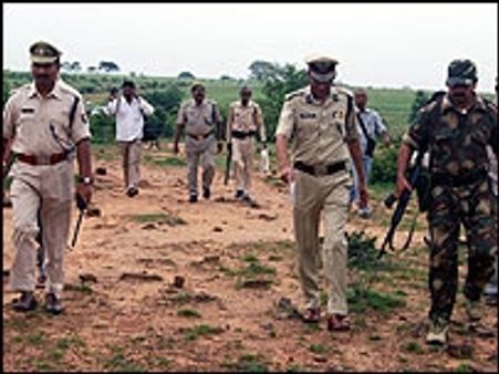 पुलिस फ़ायरिंग में किसान की मौत