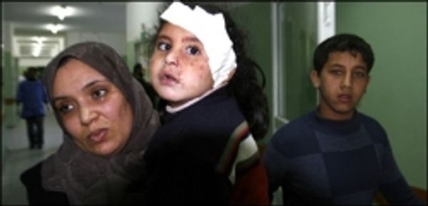 मशाल की चेतावनी, बुश ने हमास को दोषी ठहराया