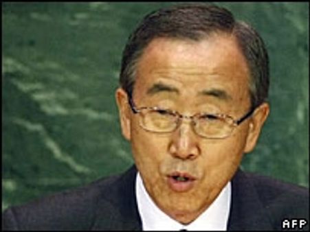 समग्र बातचीत जारी रखें: बान की मून