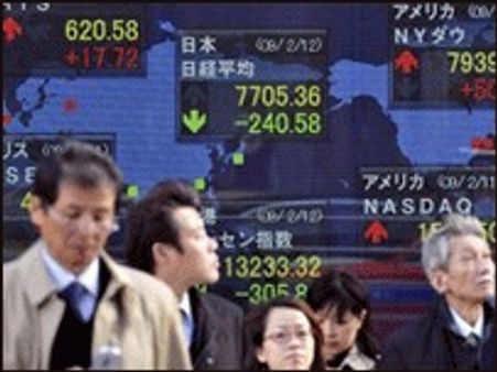 जापान में निर्यात में भारी गिरावट