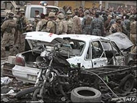 बग़दाद में धमाका, 34 मारे गए