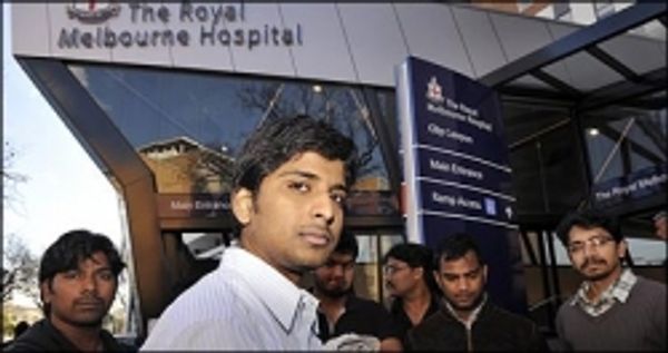 भारतीय छात्रों का मेलबर्न में शांति मार्च