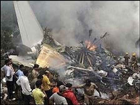 रनवे से उतरने से हुई मैंगलोर विमान दुर्घटना