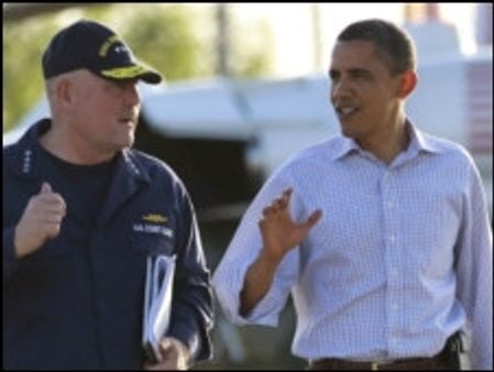 ओबामा ने तेल रिसाव की तुलना 9/11 से की