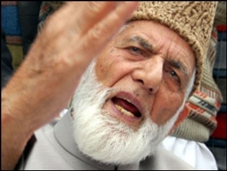 कश्मीर समस्या पर बातचीत के लिए गिलानी ने 5 शर्तें रखीं