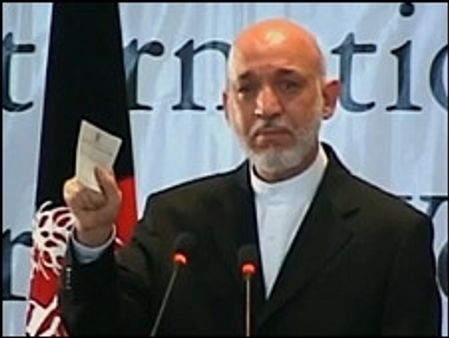 रो पड़े अफगानिस्तान के राष्ट्रपति हामिद करज़ई