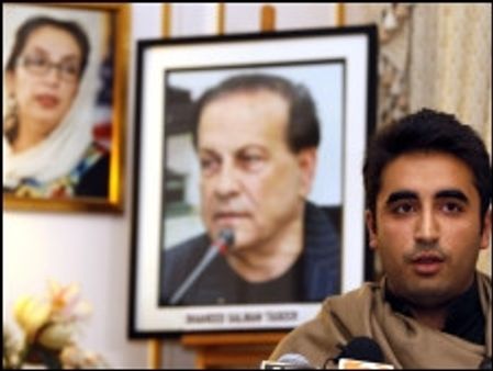 तासीर के हत्यारे असली ईश-निंदक: बिलावल