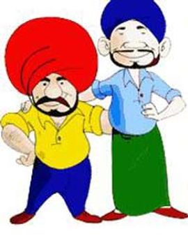 संता के घर में चुड़ैल