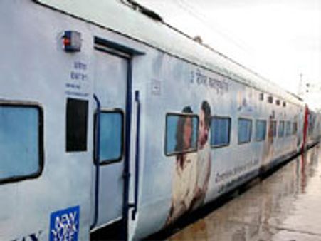 बर्निंग ट्रेन बनने से बची राजधानी एक्‍सप्रेस