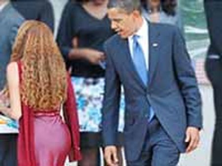 इटली में फिसला ओबामा का दिल