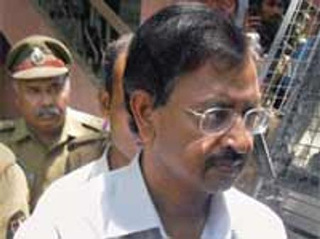 रामालिंगा राजू को दिल का दौरा