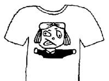 शर्ट ने किया शर्मिंदा