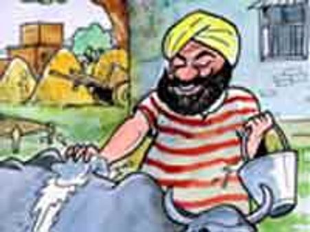 संता का कुत्ता खो गया