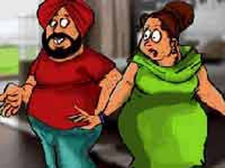 संता का बीवी से तलाक