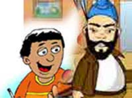 बच्‍चे ने संता को उलझाया
