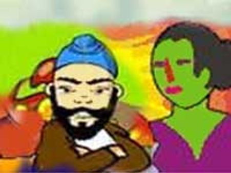 एसएमएस बने संता