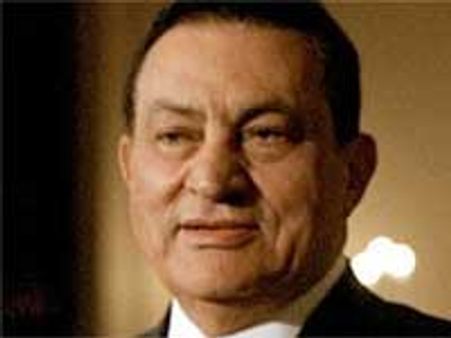 मिस्र: मुबारक ने ली भारतीय नेताओं से प्रेरणा, पड़ा दिल का दौरा