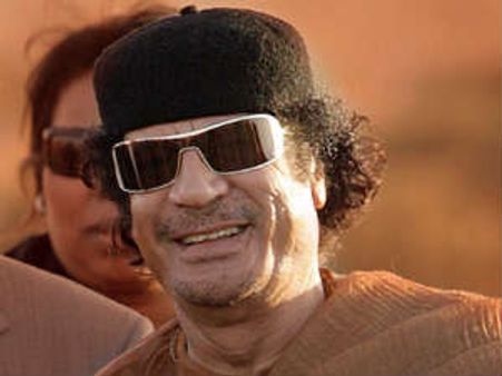 गद्दाफी ने दी यूरोप पर हमले की धमकी