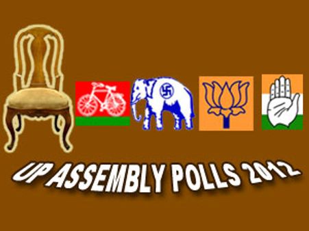 यूपी में साइकिल दौडी, कमल खिला, हाथी व हाथ अभी तक निराश