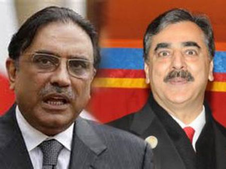 भारत यात्रा से पहले सईद मसले पर जरदारी, कयानी और गिलानी की बैठक