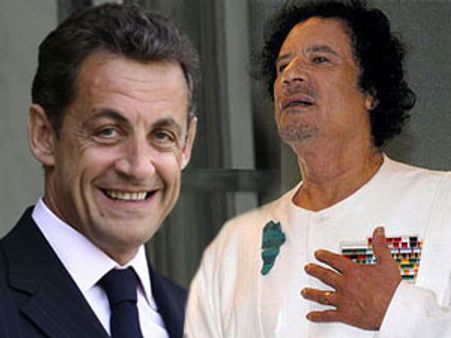 अय्याश गद्दाफी के पैसे से सरकोजी बने थे राष्‍ट्रपति