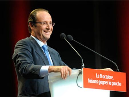 समाजवादी फ्रैंकोइस होलांदे बने फ्रांस के नये राष्ट्रपति