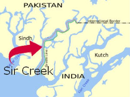 क्‍या है सर क्रीक और भारत के लिये क्‍यों महत्‍वपूर्ण?