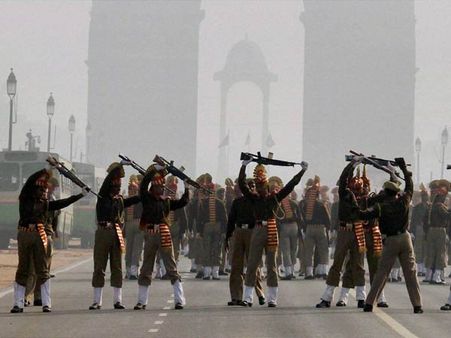 64वें गणतंत्र दिवस के लिए दिल्ली में सुरक्षा कड़ी