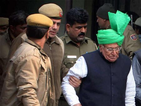 शिक्षक भर्ती घोटाला: सजा के खिलाफ हाईकोर्ट पहुंचे चौटाला