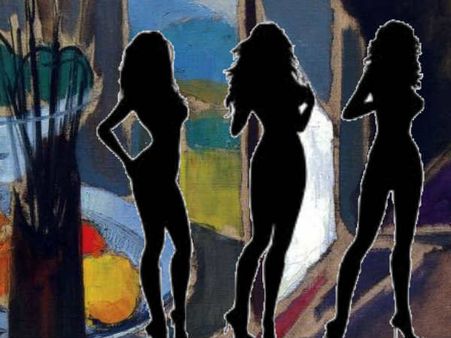 घर में टाईटैनिक-पत्नी को निर्वस्‍त्र कर बनाई पेंटिंग