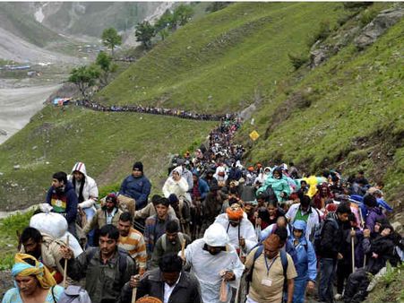 2013 की अमरनाथ यात्रा शांतिपूर्ण समाप्त