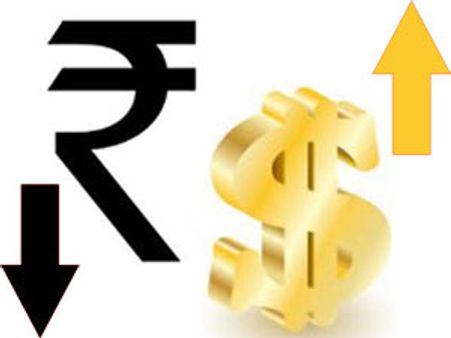 रुपये में गिरावट के साथ नीचे फिसला सेंसेक्स