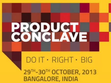 नैसकॉम प्रॉडक्‍ट कॉनक्‍लेव 2013 अक्‍टूबर में