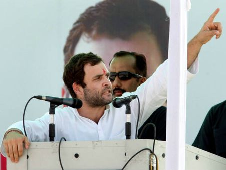 राजस्‍थान में खिसियाये हुए प्रतीत हुए राहुल गांधी