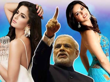 सन्नी-कैटरीना के मादक हु्स्न के आगे हारे नरेंद्र मोदी!