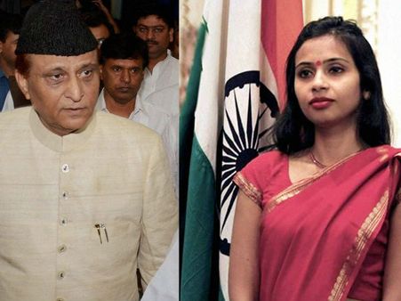 सपा से टिकट लेकर चुनाव लड़े देवयानी और सांसद बन करें अमेरिका का विरोध: आजम खां