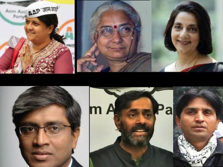 लोकसभा चुनाव के लिये 'आप' ने उतारी बटालियन, 20 उम्‍मीदवारों के नामों का ऐलान