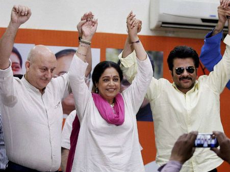 किरण के चुनावी कैंपेन के लिए पहुंचे 'एक दिन के सीएम’